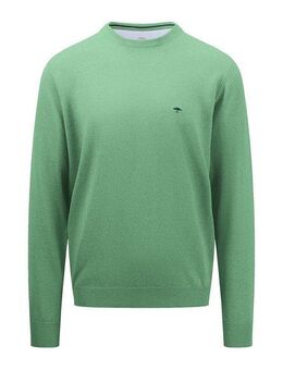 FYNCH-HATTON Strickpullover mit Stickerei auf der Brust