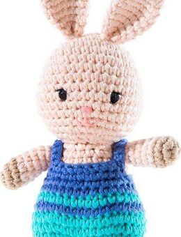 Heunec® Kuscheltier Crochi, Häkel-Freund Hase