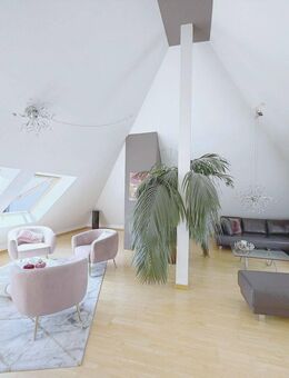 Großzügige, möblierte 6-Zi.-Maisonette in München mit TG - München