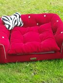 Hundesofa Pretty Pet Doggie Sofa Karree Couch rot in 52222