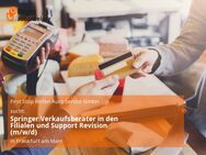 Springer Verkaufsberater in den Filialen und Support Revision (m/w/d) - Frankfurt (Main)