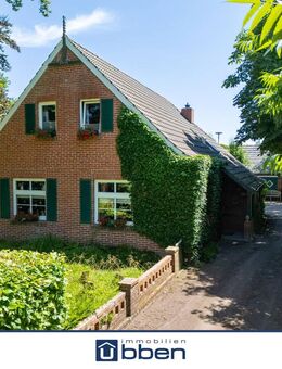 Idyllisches Landhaus mit Naturteich auf großem Grundstück! - Südbrookmerland