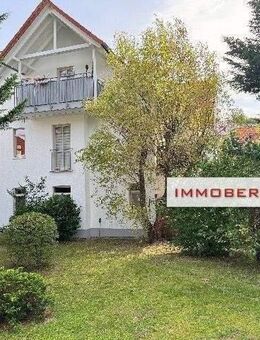 IMMOBERLIN.DE - Familienfreundliche Wohnung mit Südwestterrasse, Garten & Tiefgaragenstellplatz - Hohen Neuendorf
