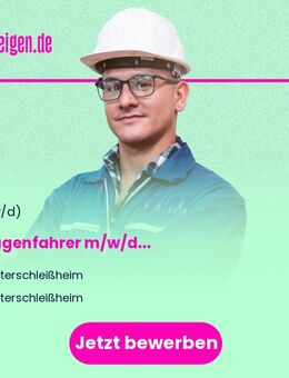 Anlagenfahrer m/w/d - Unterschleißheim