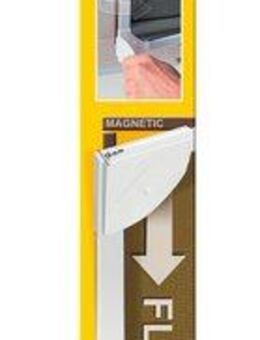 SCHELLENBERG Insektenschutz-Fensterrahmen mit Pollenschutz, Fliegengitter Magnetrahmen, (Set, 1-St), ohne bohren, 100 x 120 cm, weiß