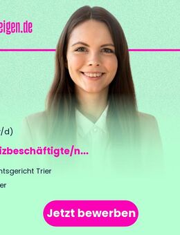 Justizbeschäftigte/n (m/w/d) - Trier
