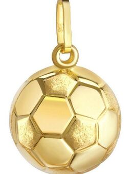 Firetti Kettenanhänger Schmuck Geschenk Gold 375 Halsschmuck Anhänger Halskette Fußball