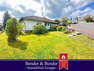 Wohnen auf einer Ebene - gepflegter Bungalow mit Garten und Garage in Gebhardshain! - Gebhardshain