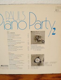 Paul Kuhn-Paul´s Piano Party 2-Vinyl-LP,1976 - Linnich