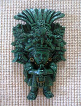 Wanddekoration: Azteken-/Maya-Gott - München