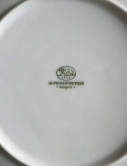 Hutschenreuther 1814,Germany-Andenken-Porzellan-Motivteller-San Remo-IL Cassino,Weiß,Bunt,Alt,ca. 20 cm - Linnich