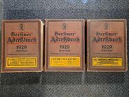 Adressbücher, sehr rare Ausgaben, 1929 und besonders selten, der dritte Teil: Behörden. - Berlin