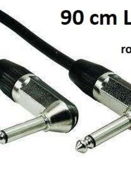 Verbindungen von Efekt geräte zu E-Gitarre usw..... 90 cm Länge Jack Kabel rockcable - Dübendorf