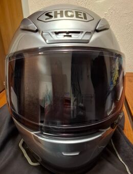 Motorradhelm SHOEI NXR Gr. S, silber + klares + selbsttönendes Visier - Mechernich
