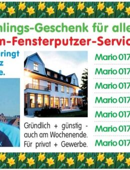 Marios Premium Fensterputz Service ☎️ 0177-705 05 05 - Berlin Tempelhof-Schöneberg