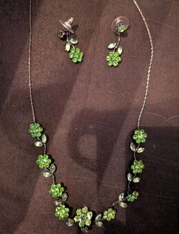 Traumhaftes Schmuckset Kette und Ohrringe neu nie getragen - Heringsdorf (Schleswig-Holstein)