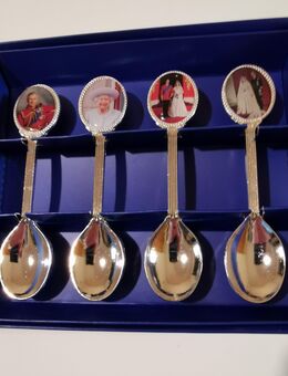 4 Teelöffel im Britischen Königshaus - Stil - Neufahrn (Freising)