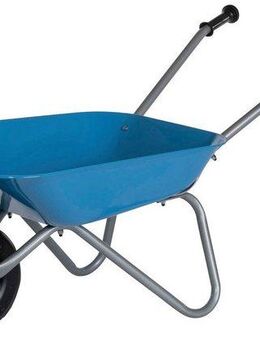 rolly toys® Schubkarre rollyMetallschubkarre, silber/blau, für Kinder
