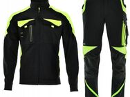 Premium ARBEITSHOSE mit Jacke Set für Montagearbeiter neon - Wuppertal