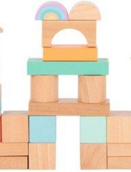 Small Foot Holzbausteine Pastell Spielbausteine, (Set, 50 St)