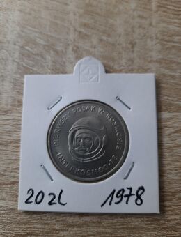 Polen 20 Zloty 1978 Kosmos. Münze - Unna