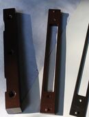 4x Sicherheits Verriegelung Balkontüre Tür / Fenstergriff abschliessbar in 53773