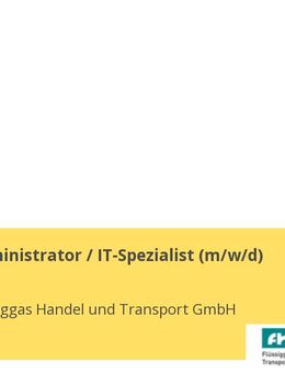 Systemadministrator / IT-Spezialist (m/w/d) - Hürth