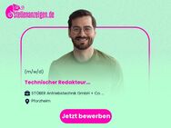 Technischer Redakteur (m/w/d) - Pforzheim