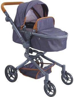 Knorrtoys® Kombi-Puppenwagen Boonk - Dark Blue