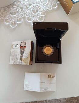 Goldmünze 1/4 Oz Elton John Music Legend 2020 Neu PP - Dessau-Roßlau