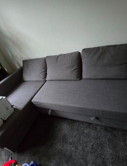 IKEA Sofa mit Bettfunktion und Bettkasten günstig abzugeben. - Dietzenbach
