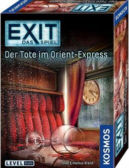Kosmos Spiel EXIT, Der Tote im Orient-Express, Rätselspiel, Made in Germany