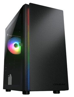 Cougar PC-Gehäuse PURITY RGB, Mini Tower, Schwarz