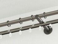 GARDINIA Gardinenstange Chicago, Ø 20 mm, Fixmaß, Metall, Serie Einzelprogramm Chicago Ø 20 mm
