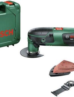 Bosch Home & Garden Elektro-Multifunktionswerkzeug PMF 220 CE, 220 W, inkl. Zubehör und Kunststoffkoffer