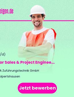 Senior Sales & Project Engineer (m/w/d) - Wolpertshausen