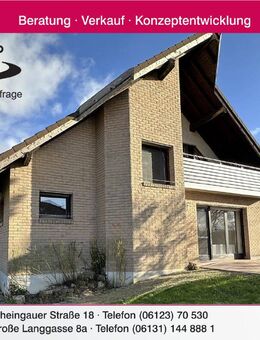 Großes, freistehendes und top-gepflegtes Einfamilienhaus mit möglicher Einliegerwohnung - Partenheim