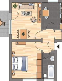 Gemütliche Etagenwohnung in Bergkamen City! - Bergkamen