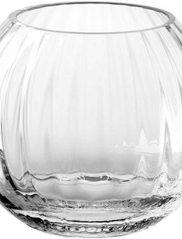 LEONARDO Kugelvase Dekovase POESIA, mit dreidimensionaler Veredelung (1 St), aus Glas, handgefertigt, Spülmaschinenfest