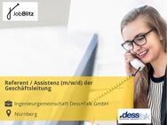 Referent / Assistenz (m/w/d) der Geschäftsleitung - Nürnberg