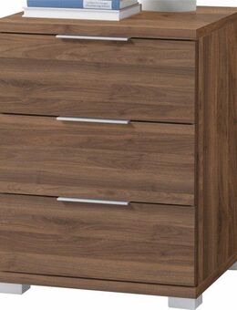 Schlafkontor Nachtkommode Prag Nachtschrank Nachttisch Beistelltisch Schrank, Schlafzimmerschrank mit 3 Schubkästen