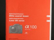 Gebrauchsanleitung für Sony Alpha 100 deutsch/niederländisch 19 Seiten; gebr. - Berlin