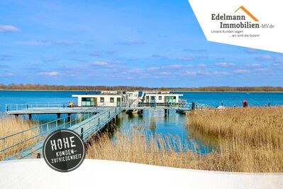 Renditeobjekt auf dem Wasser! Hausboot mit zwei Ebenen, Schlafzimmern, Seeterrassen in Ribnitz!