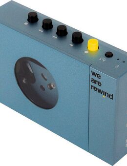We Are Rewind Tragbarer Kassettenspieler mit Bluetooth Kassetten Player (Bluetooth)