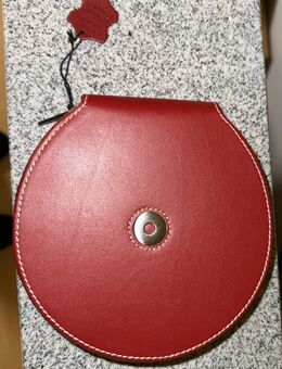 Aufbewahrungs-Etui für DVD/CD aus echtem Leder - Gelsenkirchen