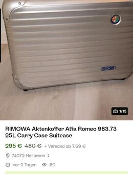 Rimowa Koffer - Stolberg (Rheinland, Kupferstadt)