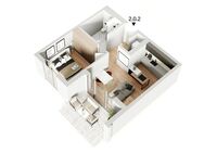 Moderne 2,5 Zimmer Neubauwohnung mit Garten und Terrasse - Neubau - 2.0.2 - Dietenheim