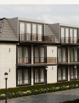 Apen - Augustfehn | Großzügige Obergeschosswohnung mit Aufzug, Südbalkon und KfW-40-Standard - Apen