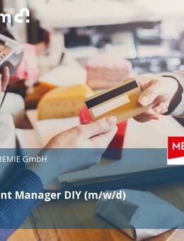 Key Account Manager DIY (m/w/d) - Iserlohn