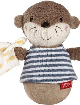 Fehn Greifspielzeug Otter Theo, Mini-Stehauf Otter